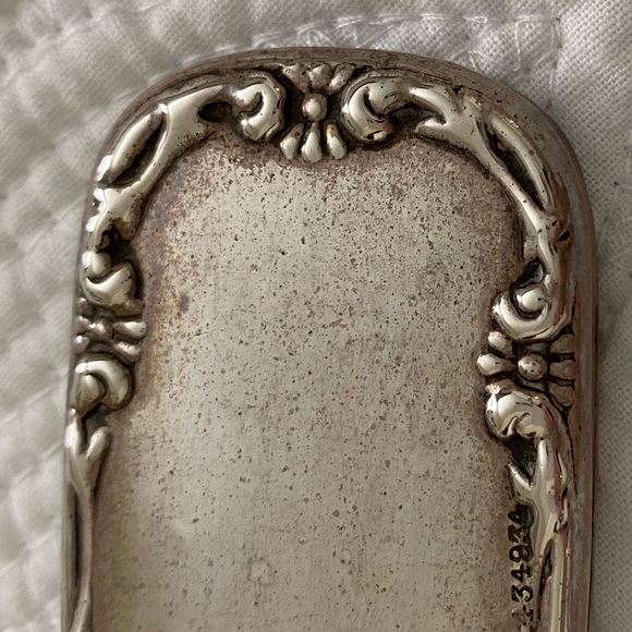 Antique Cut Crystal Trinket Box with Sterling Lid, UK - Picture 10 of 16